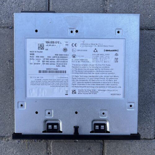 Блок керування мультимедіа (MEB ICAS3) 10A035820