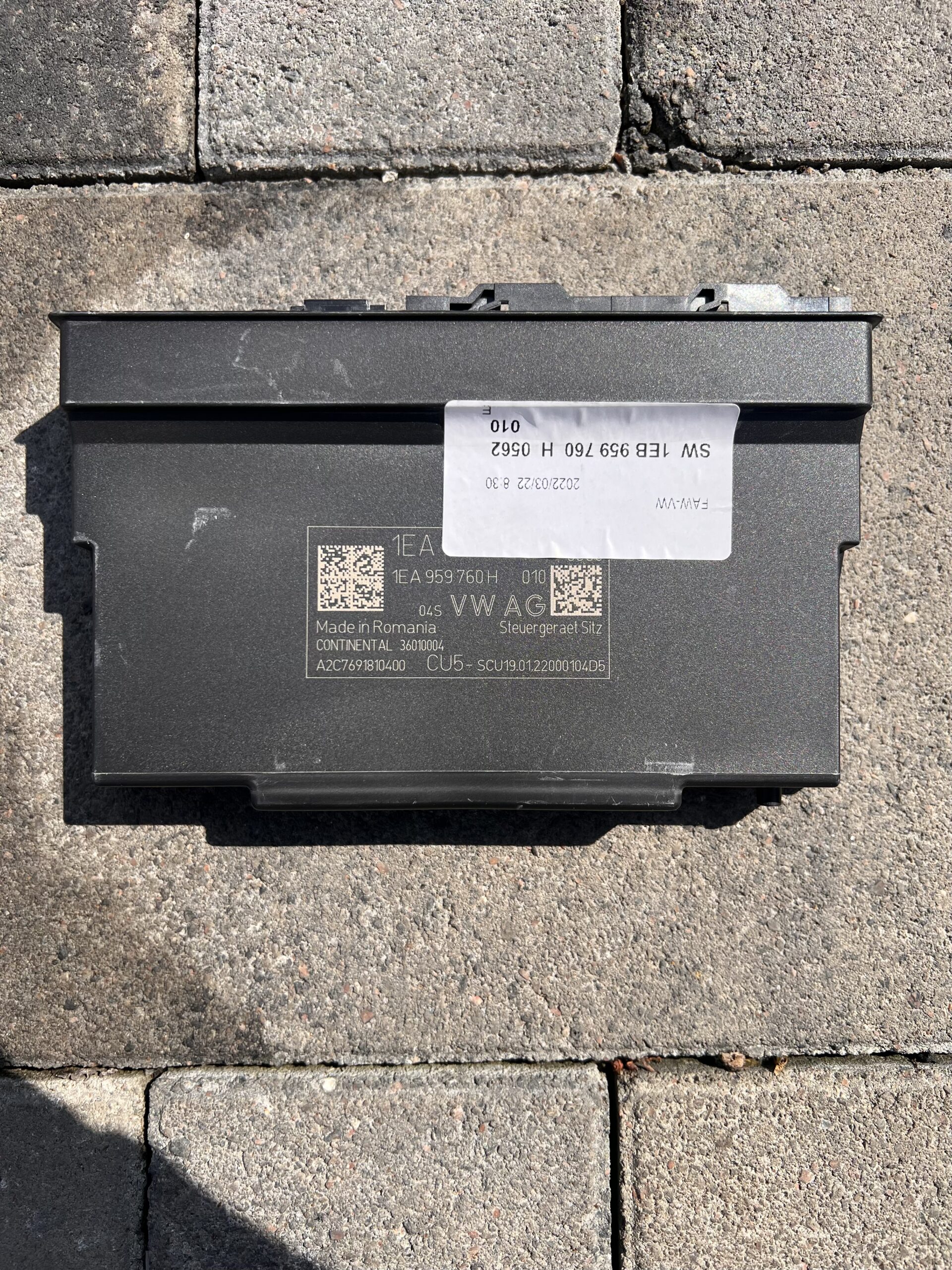 Блок керування сидінням 1EA959760H