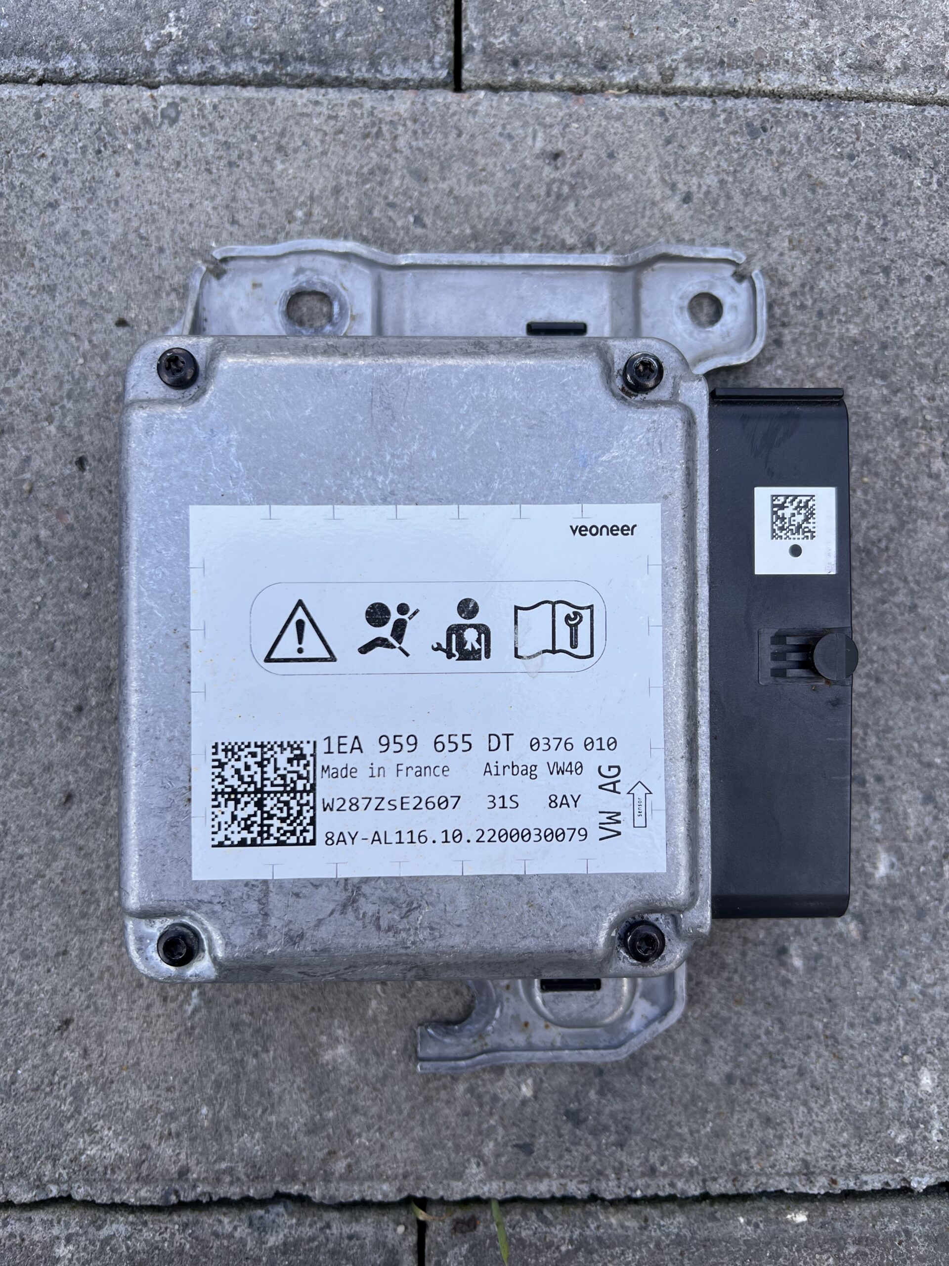 Блок керування модулем SRS/airbag 1EA959655DT
