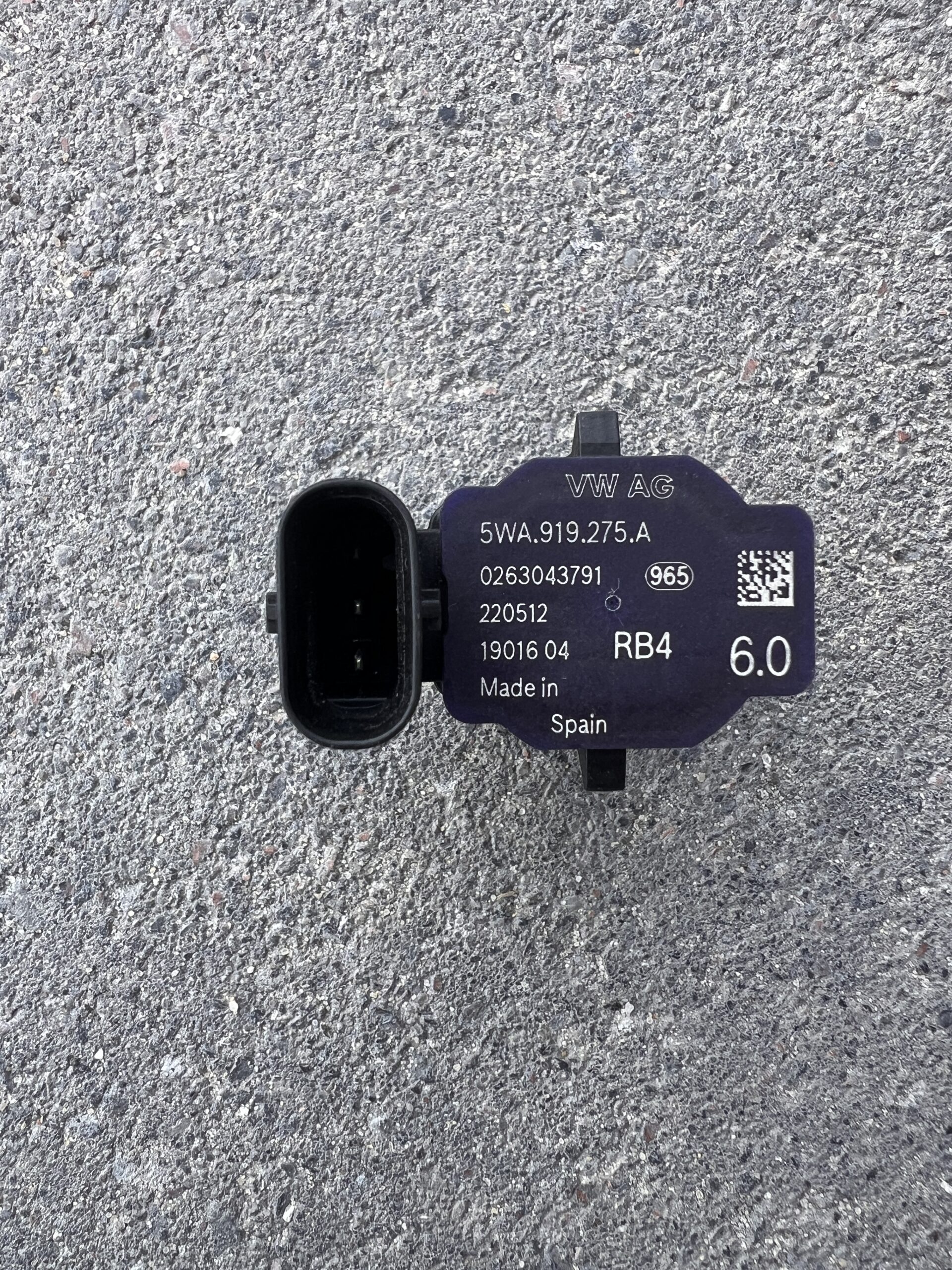 Parking alarm sensor (parking sensors) 5WA919275A