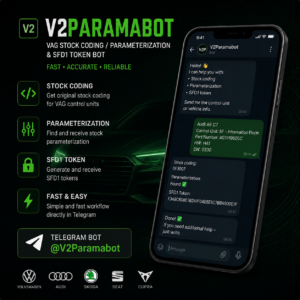 V2Paramabot — VAG Stock Coding / Parameterization and SFD1 Token Bot
